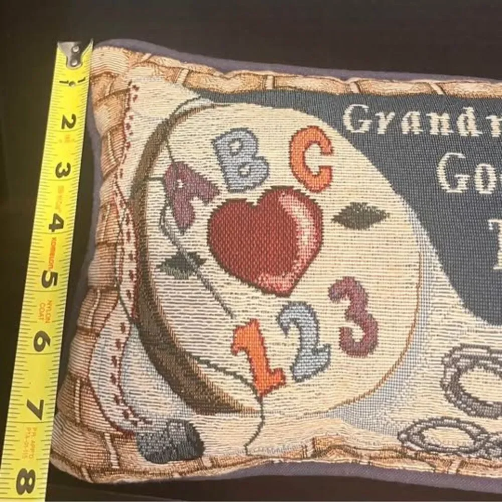 Grandmothers are God's Gift To Children Tapestry Pillow